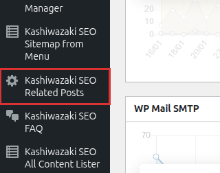 管理画面メニューの位置